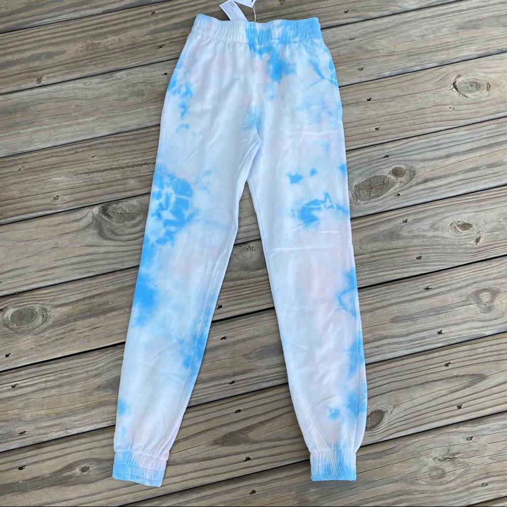 Frankie’s Bikinis Aiden Sweatpant High Waisted Tie Dye